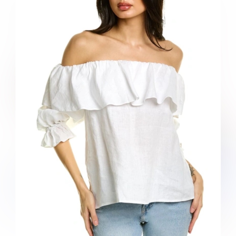Trina Turk Solace Linen Top